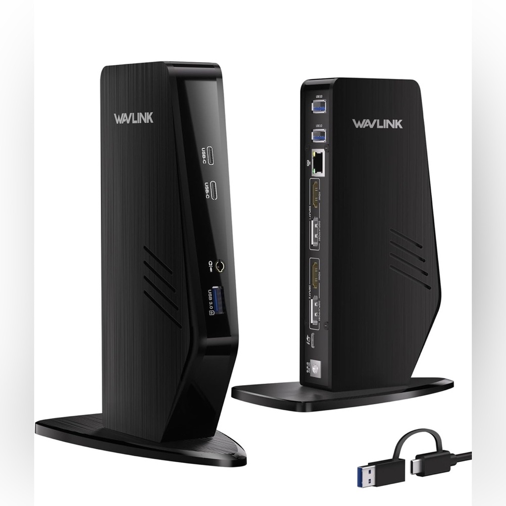 WAVLINK Dual Monitor USB-C Docking Station